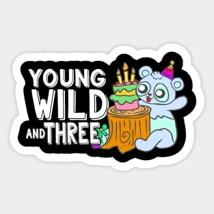 children's birthday party - birthday T-shirt Sticker